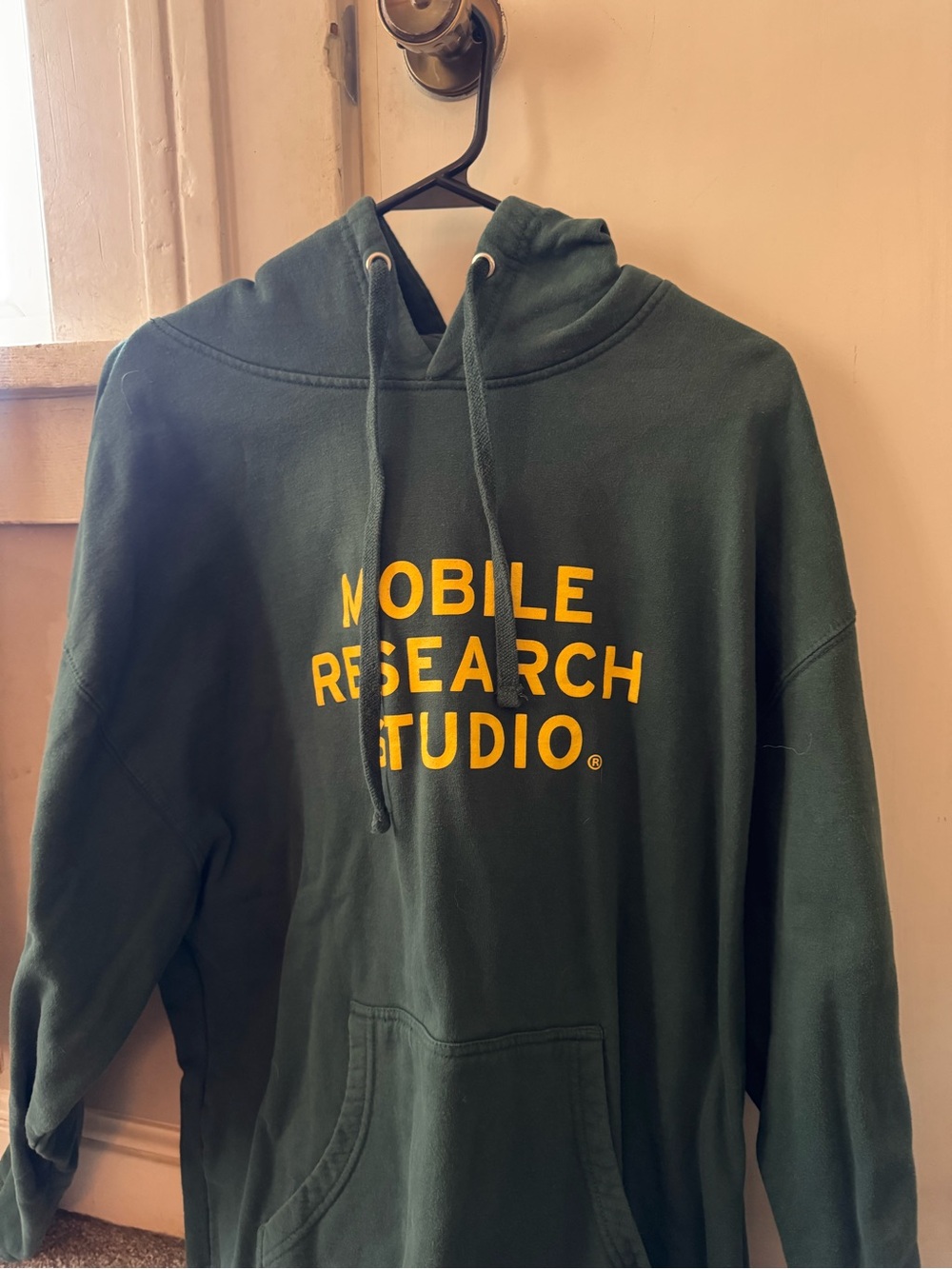 Green Mav Hoodie "Mobile Research Studio"